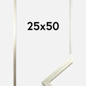 Acheter Direct Fotolijst Edsbyn Glas Zilver 25x50 cm