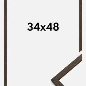 Acheter Direct Fotolijst Edsbyn Walnoot 34x48 cm