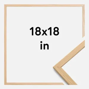 Authentique Fotolijst Edsbyn Eikenhout 18x18 Inches (45,72x45,72 cm)