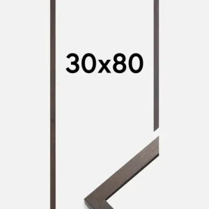 Fotolijst Trendy Walnoot 30x80 cm Prix Choc