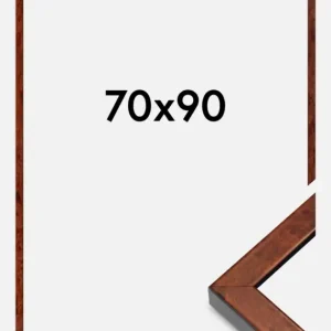 Fotolijst Hermes Burr Walnut 70x90 cm Pas Cher
