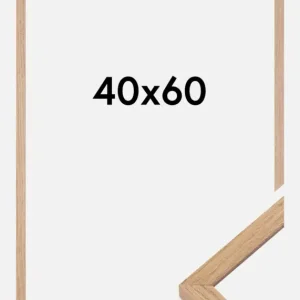 Fotolijst Montgomery Mat Ontspiegeld Glas Eiken 40x60 cm Vente Directe