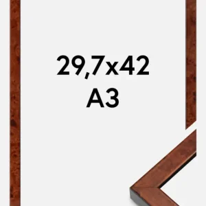 Fotolijst Hermes Burr Walnut 29,7x42 cm (A3) Offre Du Jour
