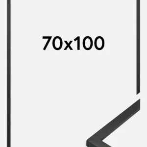 Premium By Bga Glas Zwart 70x100 cm Retour Gratuit