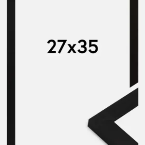 Authentique Fotolijst Sleek Zwart 27x35 cm