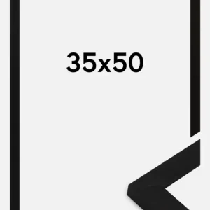 Acheter En Ligne Fotolijst Sleek Zwart 35x50 cm