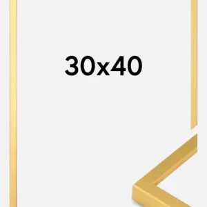 Fotolijsten Goud Smal 30 x 40 cm Dernière Chance