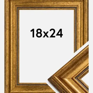 Commande En Gros Fotolijst Rokoko Goud 18x24 cm