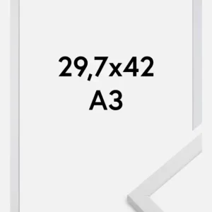 Achetez Aujourd’hui Fotolijst Trendy Wit 29,7x42 cm (A3)