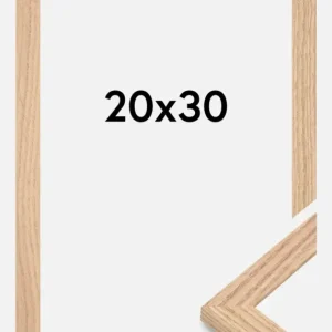 Meilleur Prix Fotolijst Tidlös Massief Eik 20x30 cm