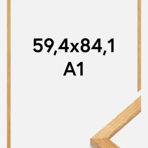 Soldes Fotolijst Tulipa Eiken 59,4x84,1 cm (A1)