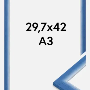 Certifié Fotolijst Cornwall Blauw 29,7x42 cm (A3)