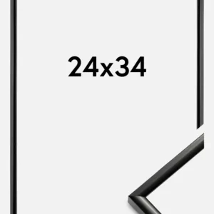 Fotolijst New Lifestyle Glas Zwart 24x34 cm Jusqu’à Épuisement Des Stocks