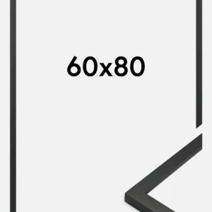 Premium By Bga Glas Zwart 60x80 cm Meilleur Choix