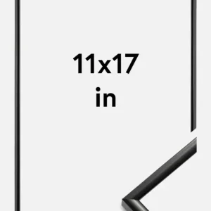 Commander Vite Fotolijst New Lifestyle Zwart 11x17 Inches (27,94x43,18 cm)