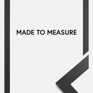 Fotolijst Black Wood - Formaat naar keuze (Plexiglas) Vente Flash