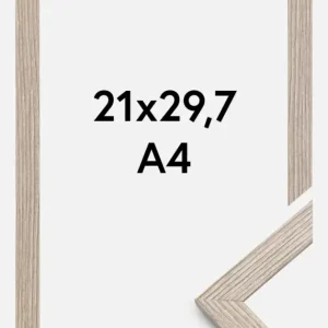 Vente Directe Fotolijst Stilren Greige Oak 21x29,7 cm (A4)