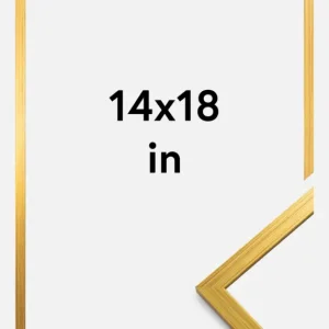 Acheter Direct Fotolijst Edsbyn Goud 14x18 Inches (35,56x45,72 cm)