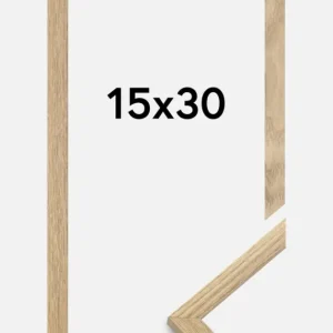 Retour Gratuit Fotolijst Trendy Eiken 15x30 cm