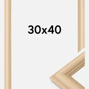 Pas Cher Fotolijst Västkusten Eikenhout 30x40 cm