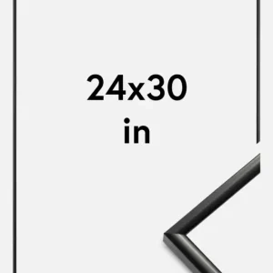 Nouveauté Fotolijst New Lifestyle Zwart 24x30 Inches (60,96x76,2 cm)