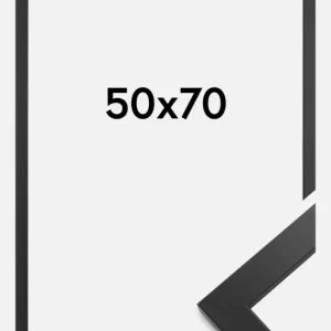 Affaire À Saisir Fotolijst Black Wood Premium Ontspiegeld 50x70 cm