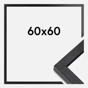 Retour Gratuit BGA Framebox Zwart 60x60 cm