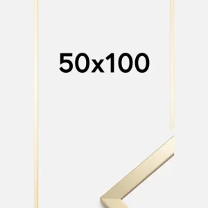 Acheter En Ligne Fotolijst Trendy Goud 50x100 cm