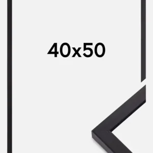 Fotolijst Torrance Mat Ontspiegeld Glas Zwart 40x50 cm Remise