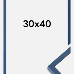 Colorful Blauw 30x40 cm Réduction