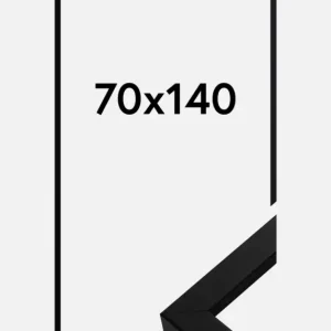 Bon Plan Fotolijst Blocky Zwart 70x140 cm