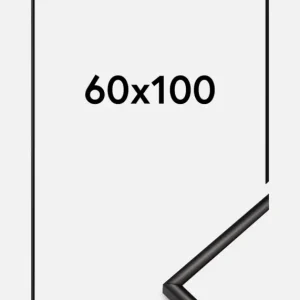 Offre Spéciale Fotolijst Scandi Matt Zwart 60x100 cm