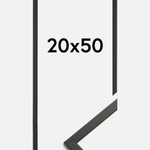 Retour Gratuit Fotolijst Galant Zwart 20x50 cm