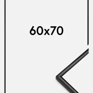 Solde Fotolijst Scandi Matt Zwart 60x70 cm