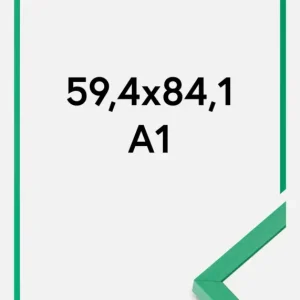 Usine Directe Colorful Groen 59,4x84,1 cm (A1)