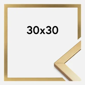 Fotolijst Minerva Goud 30x30 cm Satisfait Ou Remboursé