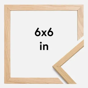 Vente Directe Fotolijst Edsbyn Eikenhout 6x6 Inches (15,24x15,24 cm)