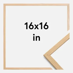 Usine Directe Fotolijst Edsbyn Eikenhout 16x16 Inches (40,64x40,64 cm)