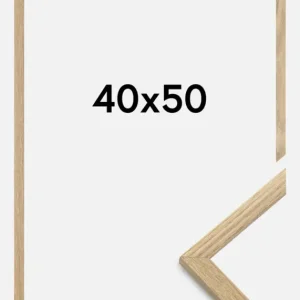 Offre Spéciale Fotolijst Trendy Glas Eik 40x50 cm