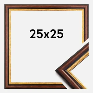 Solde Fotolijst Siljan Bruin 25x25 cm