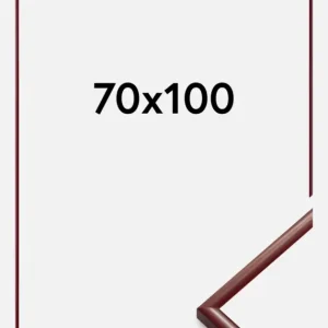 Super Prix Fotolijst New Lifestyle Donkerrood 70x100 cm