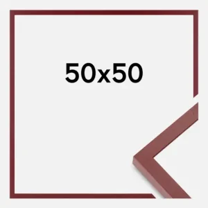 Seulement Aujourd’hui Colorful Rood 50x50 cm