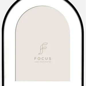 Fotolijst Aster Arch Glas Zwart 20x30 cm Haute Qualité