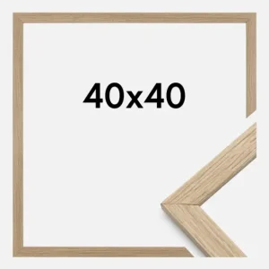 Solde Fotolijst Stilren Eikenhout 40x40 cm