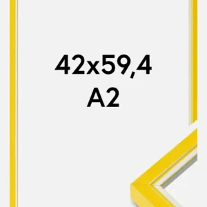 Fotolijst Diana Geel 42x59,4 cm (A2) Expédition Rapide