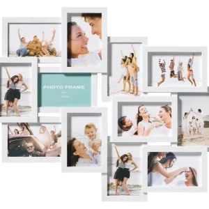 Achat Immédiat Timeless Collagelijst Wit - 12 Foto's