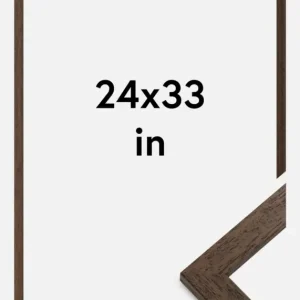 Acheter En Ligne Fotolijst Brown Wood 24x33 Inches (60,96x83,82 cm)