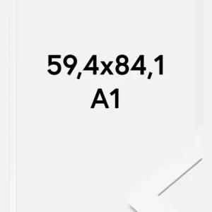Fotolijst BGA Classic Wit 59,4x84,1 cm (A1) Petit Prix