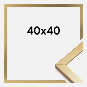 Promotion Fotolijst Minerva Goud 40x40 cm