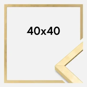Fotolijst Ares Goud 40x40 cm Commander Vite